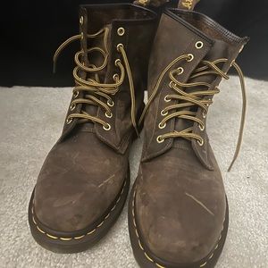 Dr Martens Brown Leather lace up size 10